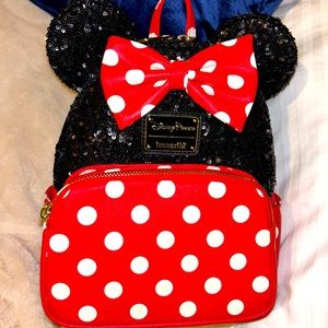 Minnie Mouse Loungefly Backpack Disney Parks Exclusive